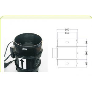 Trục quạt gió 220V PP bảo quản của tủ hút phòng thí nghiệm , tiếng ồn thấp ống nhựa nhỏ
