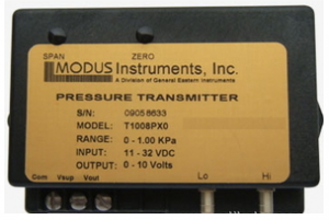 Pressure sensor for brush machine