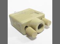 HDB-15P vỏ bên ngoài khuôn khi ép vỏ die vỏ serial screwless D-SUB 15P trắng
